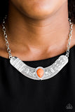 Very Venturous - Orange Necklace - Box 1 - Orange