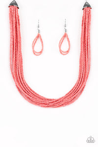 Wide Open Spaces - Orange Necklace - Box 2 - Orange