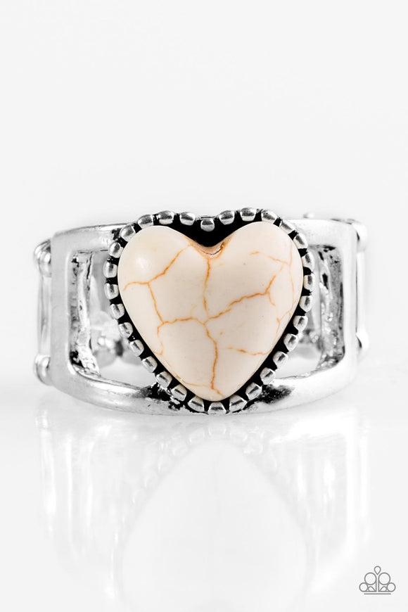 Rule With Your Heart - White Ring - Box 14