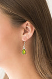 5th Avenue Fireworks - Green Earrings