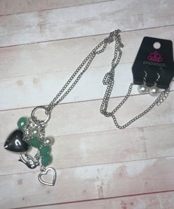 I Will Fly- Green Necklace - Box 7 - Green