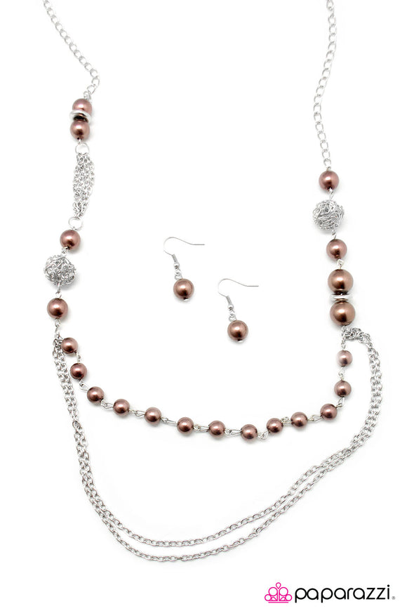 Well Spent - Brown Necklace - Box 4 - Brown