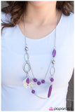 Ever So Sweet - Purple Necklace