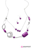 Ever So Sweet - Purple Necklace