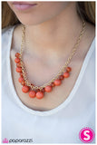 How Sweet It Is - Orange Necklace - Box 3 - Orange