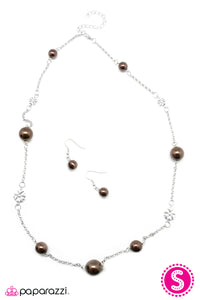 Living The Charmed Life - Brown Necklace - Box 4 - Brown