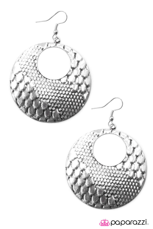 Outback Adventure - Silver Earring