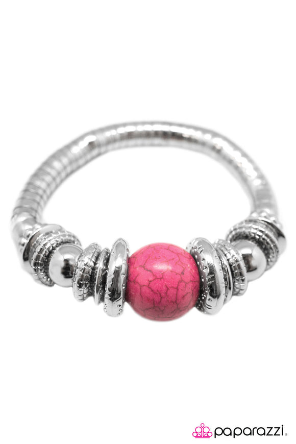 Do As The Romans Do - Pink Bracelet