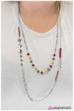 The Heat Is On - Multi Necklace - Box 5 - Multi