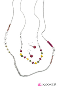 The Heat Is On - Multi Necklace - Box 5 - Multi