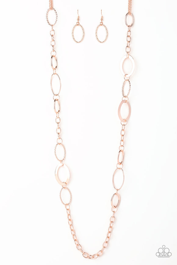 Chain Cadence - Rose Gold Necklace - Box 1 - Rose Gold