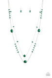 Dazzle The Crowd - Green Necklace - Box 7 - Green