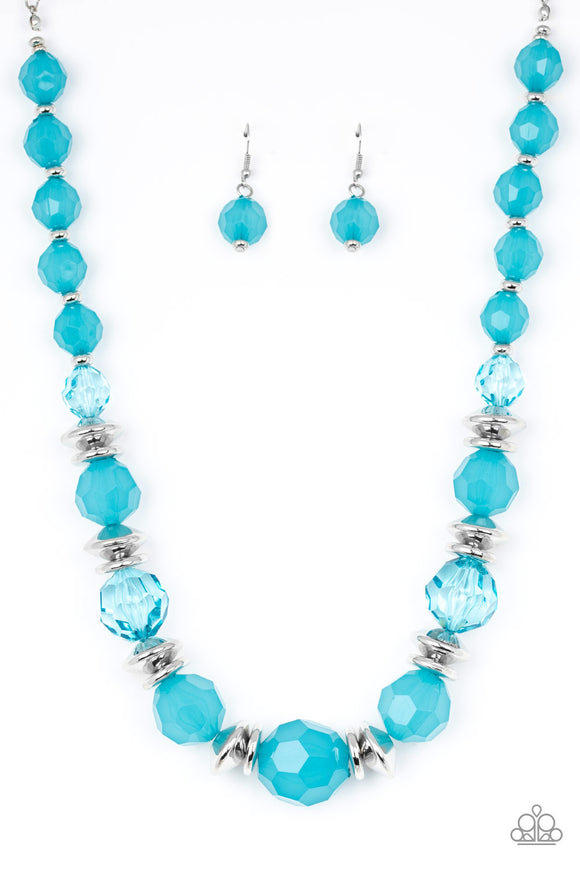 Dine And Dash - Blue Necklace - Box 1 - Blue