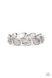 Fall Flair - Silver Bracelet - Stretch Silver Box