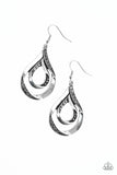 Flavor Of The FLEEK - Silver Earrings