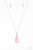 Friends In GLOW Places - Pink Necklace - Box 1 - Pink