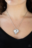 Heart Flutter - White Necklace - Box 9 - White