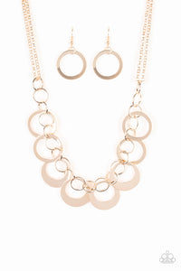 In Full Orbit - Gold Necklace - Box 2 - Gold