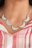 Lunar Lights - Silver Necklace - Box 23 - Silver