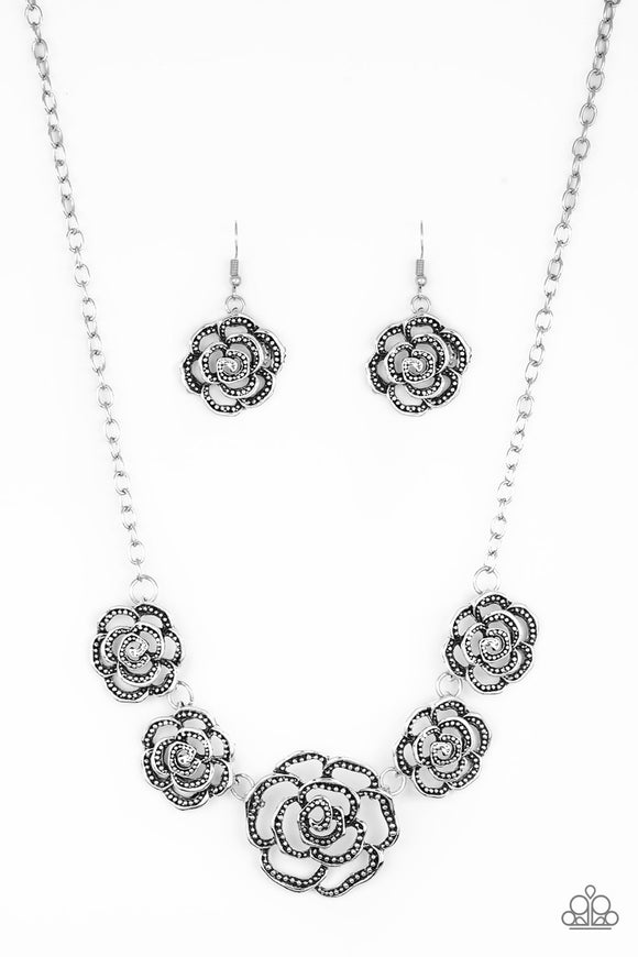 Primrose Princess - Silver Necklace  - Box 18 - Silver