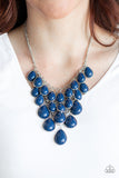 Shop Till You TEARDROP - Blue Necklace - Box 3 - Blue