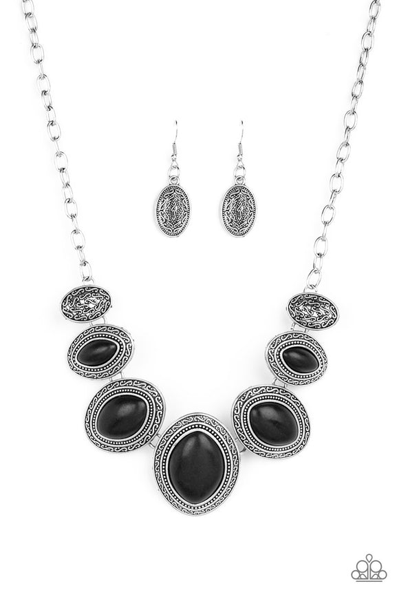 Sierra Serenity - Black Necklace - Box 12 - Black