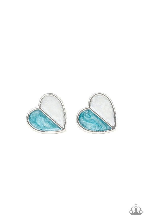 Starlet Shimmer - Heart Half/Half Earring