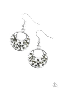 Sugary Shine - Silver Earrings