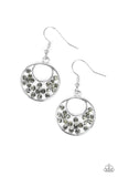 Sugary Shine - Silver Earrings