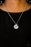 A Show Of Good Faith - Red Necklace - Box 6 - Red