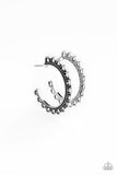 Bohemian Bliss - Silver Hoop Earring