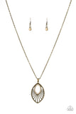 Court Couture - Brass Necklace - Box 3 - Brass
