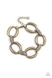 Don't Forget Who's Boss! - Brass Bracelet