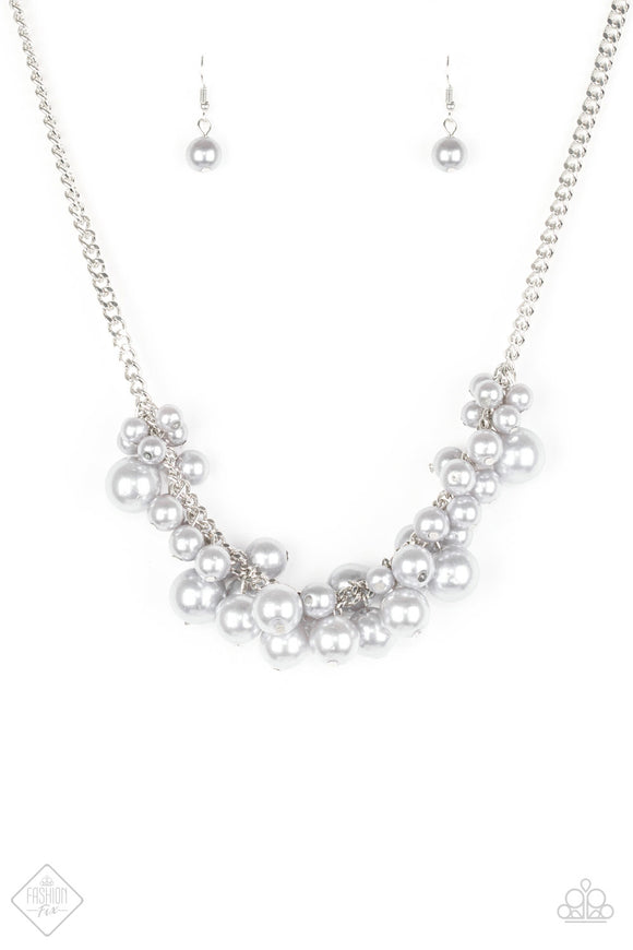 Glam Queen - Silver Necklace - Box 6 - Silver