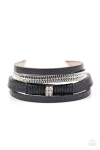 Glamor-azzi -Black Bracelet
