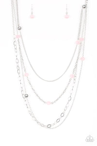 Glamour Grotto - Pink Necklace - Box 2 - Pink