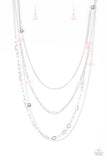 Glamour Grotto - Pink Necklace - Box 2 - Pink