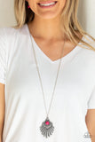 Inde-PENDANT Idol - Pink Necklace - Box 5 - Pink