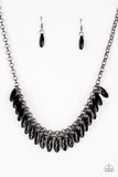 Jersey Shore - Black Necklace - Box 4 - Black