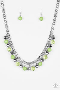 Keep A GLOW Profile - Blue Necklace
