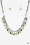 Keep A GLOW Profile - Blue Necklace