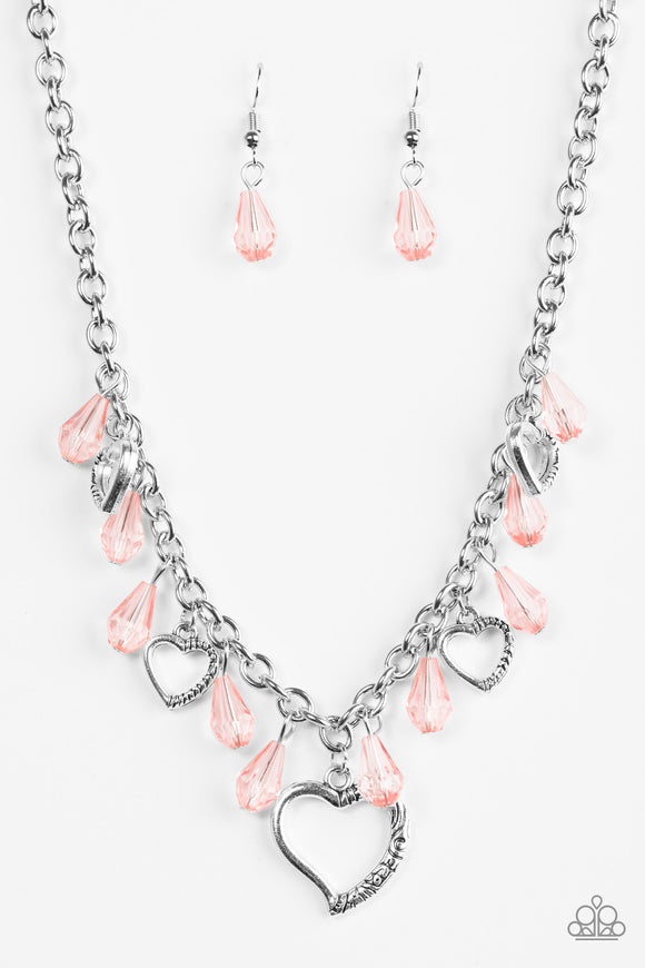 Keep Me In Your Heart - Orange Necklace - Box 1 - Orange