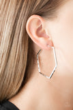 Metro Metric - Silver Hoop Earring