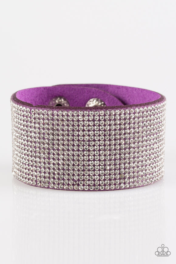 Roll With The Punches - Purple Urban Bracelet