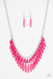 Speak Of The DIVA - Pink Necklace - Box 2 - Pink