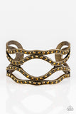 Speaks Volumes - Brass Bracelet