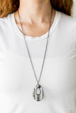 Stop, TEARDROP, and Roll - Black Necklace - Box 9 - Black