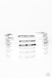 Street  Sleek - Silver Cuff Bracelet - Bangle Silver Box