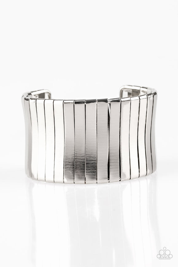 Urban Uptrend - Silver Cuff Bracelet - Bangle Silver Box