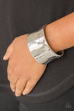 Urban Uptrend - Silver Cuff Bracelet - Bangle Silver Box